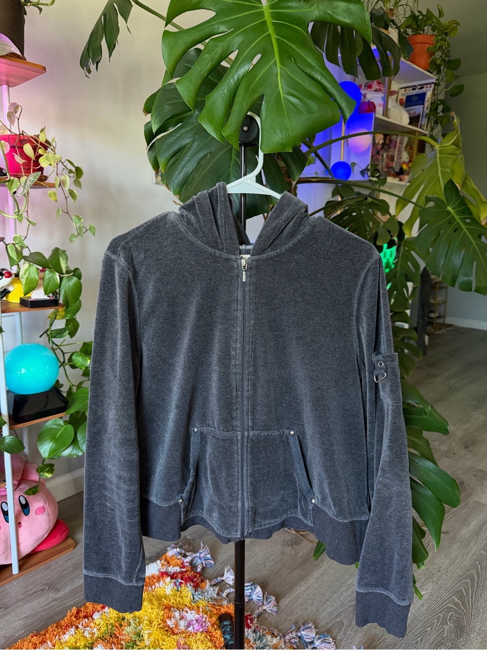 RARE High Sierra vintage Y2K-style hooded track jacket